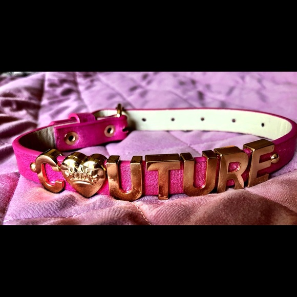 juicy couture dog collar